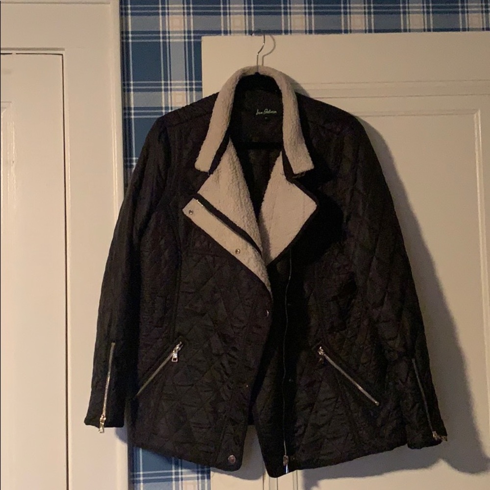 Sam Edelman zipper and button coat